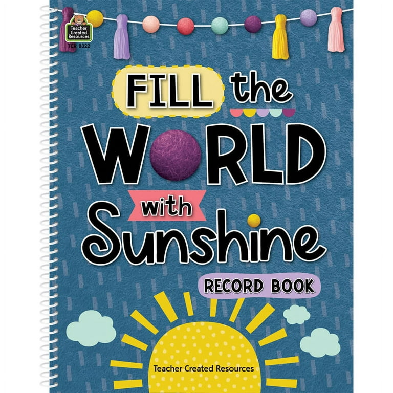 Teacher Created Resources Oh Happy Day Record Book - 1 Each Teacher Created Resources Oh Happy Day Record Book - 1 Each