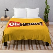 Oh Henry T-Shirt Throw Blanket Summer Bedding Blankets