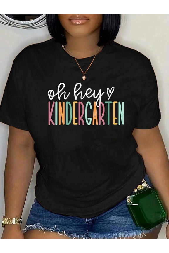 Oh Hey Kindergarten Cute Kindergarten Teacher T-Shirt