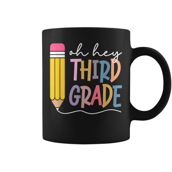 Oh Hey Third Grade Teacher Student Team 3Rd Grade Squad Coffee Mugs