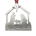 thumbnail image 1 of Liberty Pewter Nativity Ornament, Brushed, Gray, 3" x 3", 1 of 2