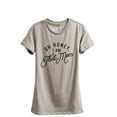 thumbnail image 1 of Oh Honey I Am That Mom Women's Fashion Relaxed T-Shirt Tee Heather Tan Medium, 1 of 3