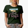 thumbnail image 1 of Oh Honey, I Am That Nurse, Nurses Week Merch Gift, Military Green T-Shirt, XL, 1 of 5