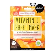 Oh K! Sheet Mask, Face Sheet Mask, Vitamin C, 1 pc