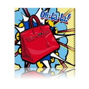 Oliver Gal My Blue Bag Remix キャンバス 41x41 Oliver Gal My Blue Bag Remix キャンバス 41x41 My Bag