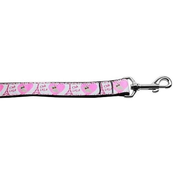 Oh La La Paris Nylon Dog Leash 6 Foot