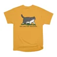 thumbnail image 1 of Oh Lawd He Treading Grey Tuxedo Cat T-Shirt Tee Gift For Him Merch For Her Apparel For Fri, 1 of 2