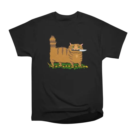 Oh Lawd She Feral Spicy Ginger Cat T-Shirt Tee Gift For Him Merch For Her Apparel For Frie