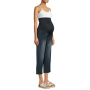 OH! MAMMA Maternity Women's Loose Fit Cropped Jeans (Women's and Women's Plus)
