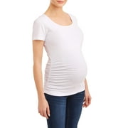 Oh! Mamma Maternity Women's Scoop Neck T-Shirt (Womens & Womens Plus)