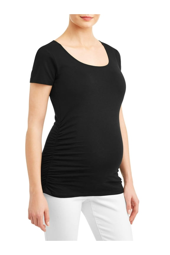 Maternity Women's Scoop Neck T-Shirt (Womens & Womens Plus)