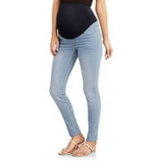 OH! MAMMA Maternity Women's Skinny Jeans with Full Panel (Women's & Women's Plus)