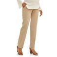 thumbnail image 1 of Oh! Mamma Maternity Women's Straight Leg Career Pant with Demi Panel (Women's & Women's Plus), 1 of 2