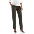 thumbnail image 1 of Oh! Mamma Maternity Women's Straight Leg Career Pant with Full Panel (Women's & Women's Plus), 1 of 4