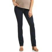 OH! MAMMA Maternity Women's Straight Leg Jeans with Full Panel (Women's & Women's Plus)