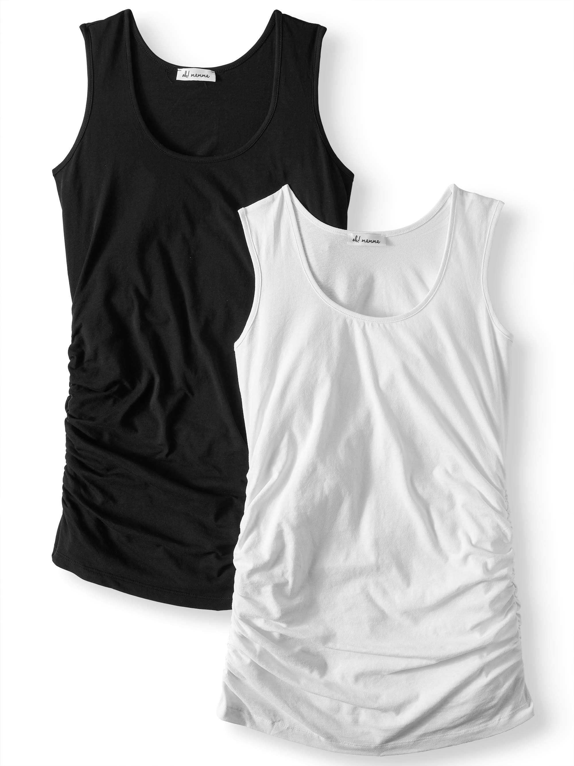 Oh! Mamma Maternity Women's Tank 2 Pack (Women's & Women's Plus)