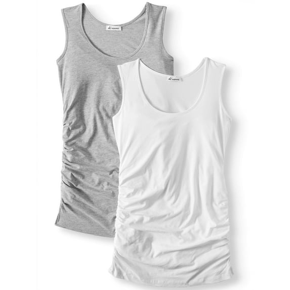 Oh! Mamma Maternity Women's Tank 2 Pack (Women's & Women's Plus)