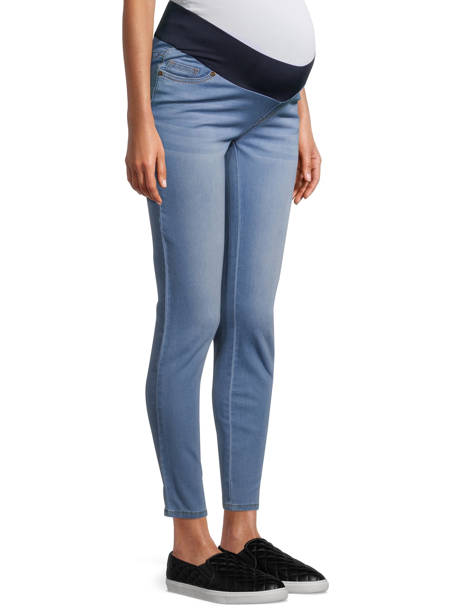 Oh! Mamma Women's Maternity Skinny Jeans with Underbelly Panel