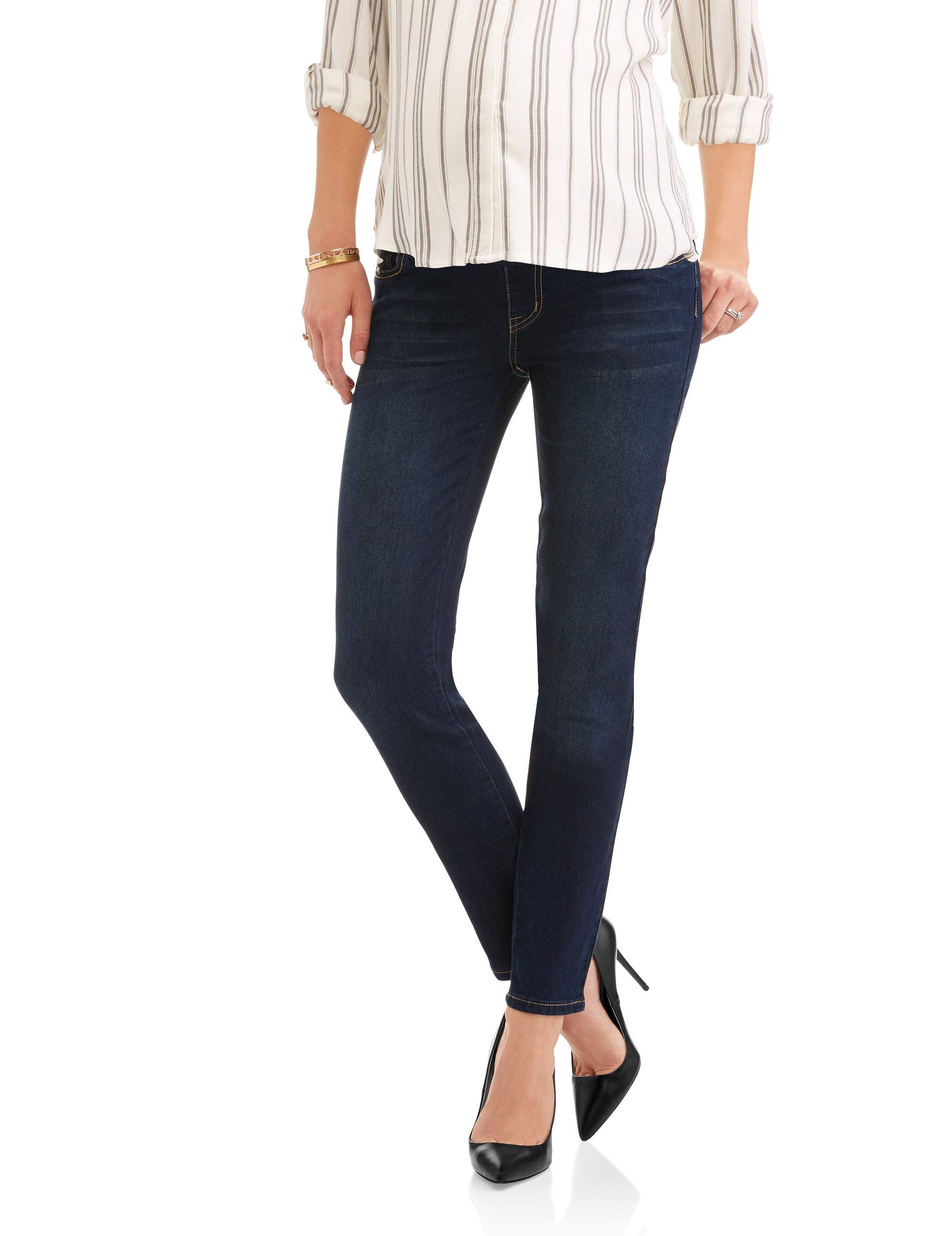 Oh! Mamma Women's Maternity Skinny Jeans with Underbelly Panel