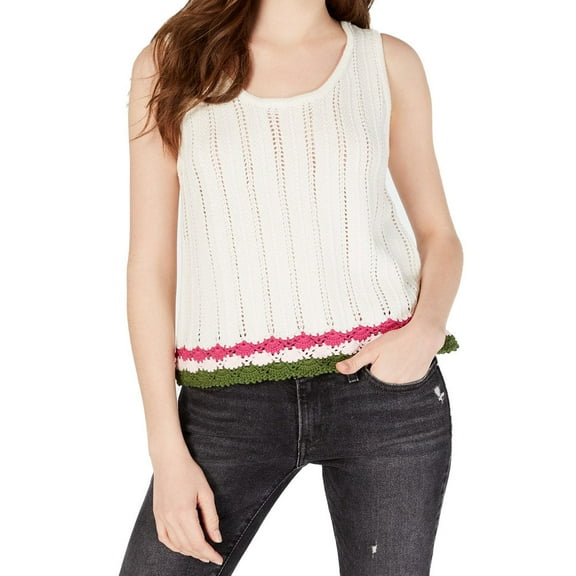 Oh Mg! Juniors Sweater Tank Top;XL