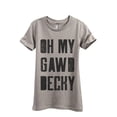 thumbnail image 1 of Oh My Gawd Becky Women's Fashion Relaxed T-Shirt Tee Heather Tan Medium, 1 of 3