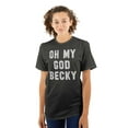 thumbnail image 1 of Oh My God Becky Throwback Mix A Lot Women's Graphic T Shirt Tees Brisco Brands L, 1 of 6