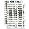 thumbnail image 1 of Oh My Gourd Pumpkin Teacher Student School Sticker Set - White - Gloss Finish - 1.5" Small, 1 of 7