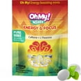 thumbnail image 1 of Oh My! Mints - Energy Mints, (40 Mints) 50mg Organic Caffeine, 50mg L-Theanine, Low Sugar, Vegan, Gluten Free, 1 Mint Replaces Coffee (Peppermint - 4 Packs), 1 of 6