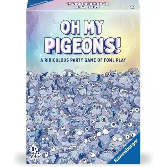 Ravensburger, Oh My Pigeons! Strategy Board Game for Kids and Families, Children Ages 8 and up