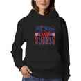 thumbnail image 1 of Oh My Stars And Stripes Hoodie Women -Image by Shutterstock, Female Medium, 1 of 4