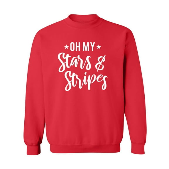 Oh My Stars & Stripes Crewneck Sweatshirt