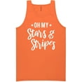 thumbnail image 1 of Oh My Stars & Stripes Neon Tank Top, 1 of 1