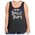 thumbnail image 1 of Oh My Stars & Stripes Womens Tank Top, 1 of 1