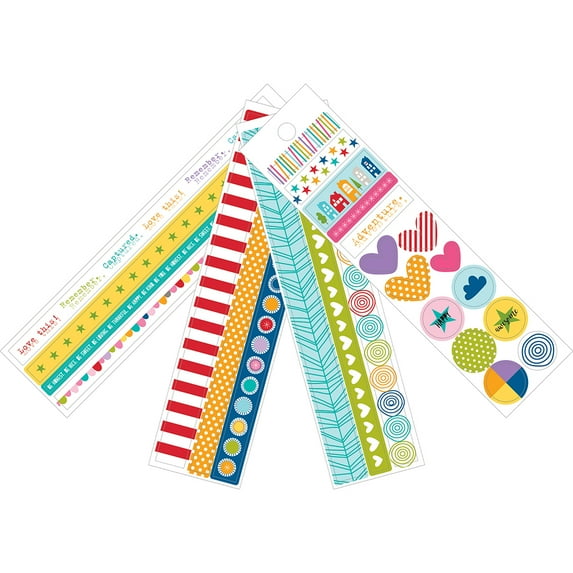 Oh My Stars Washi Stickers-colorful