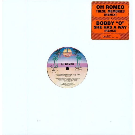 Oh Romeo - These Memories (remix) - Vinyl