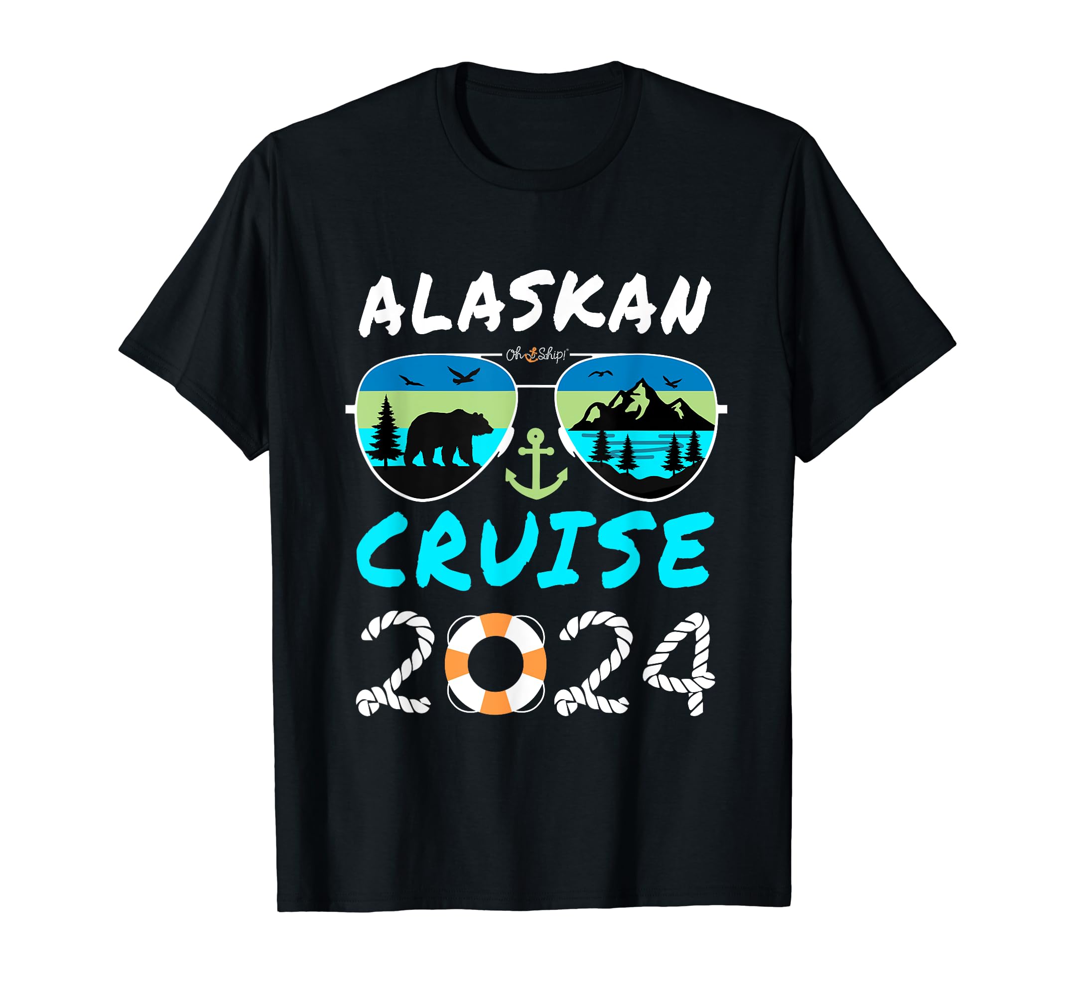 Oh Ship Alaskan Cruise 2024 Alaska 2024 Alaska Cruise TShirt