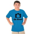 thumbnail image 1 of Oh Snap Camera Snapshot Cute Hobby Crewneck T Shirts Boy Girl Teen Brisco Brands XS, 1 of 6