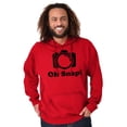 thumbnail image 1 of Oh Snap Camera Snapshot Cute Hobby Hoodie Sweatshirt Women Men Brisco Brands L, 1 of 6