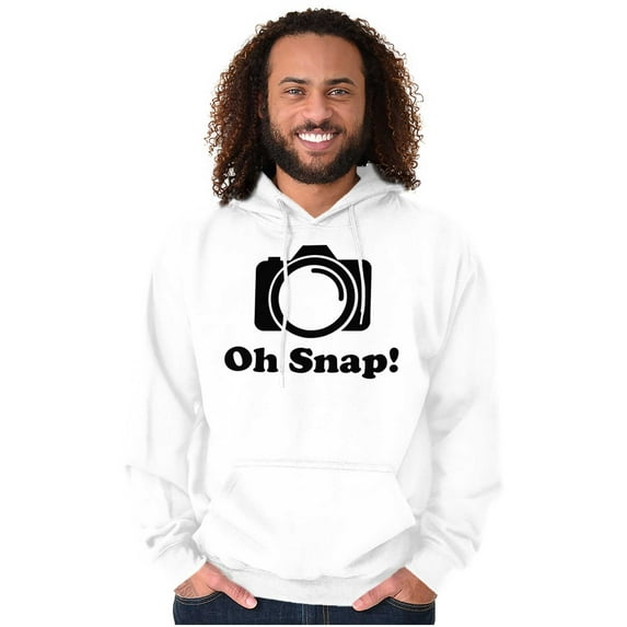 Oh Snap Camera Snapshot Cute Hobby Hoodie Sweatshirt Women Men Brisco Brands X