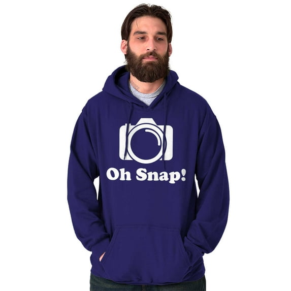 Oh Snap Camera Snapshot Cute Hobby Hoodie Sweatshirt Women Men Brisco Brands X