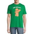 thumbnail image 1 of Oh Snap Cookie Men's Christmas T-Shirt, 1 of 5