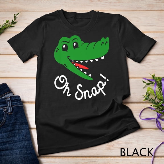 Oh Snap Crocodile Alligator Pun T-Shirt