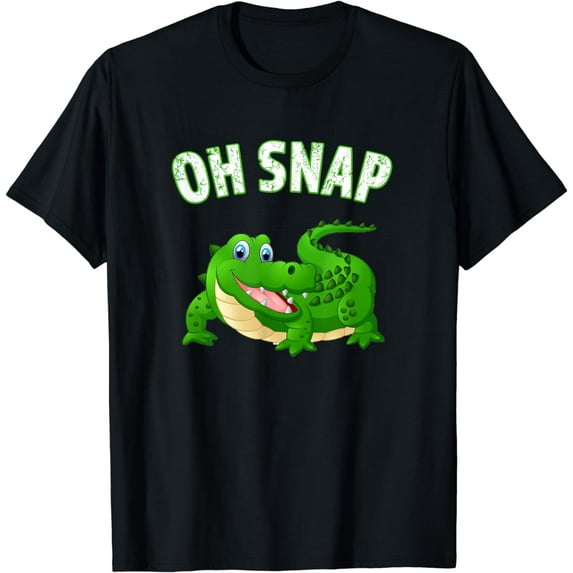 Oh Snap! Funny Alligator Crocodile Smile Florida T-Shirt