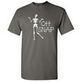 thumbnail image 1 of Oh Snap Funny Halloween Graphic Novelty Funny T Shirt, 1 of 5
