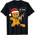 thumbnail image 1 of Oh Snap Gingerbread Man Cookie X Mas PJs T-Shirt Tshirt All Size S-5XL, 1 of 5