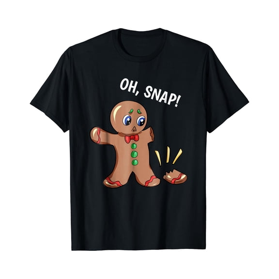 Oh Snap | Gingerbread Man T-Shirt