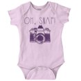 thumbnail image 1 of Oh Snap Photography Lover Romper Boys or Girls Infant Baby Brisco Brands 12M, 1 of 6