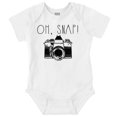 thumbnail image 1 of Oh Snap Photography Lover Romper Boys or Girls Infant Baby Brisco Brands 18M, 1 of 6