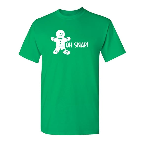 Oh Snap Sarcastic Nerdy Joke Tshirt Novelty Humor Gift For Pun Lovers Graphic Tee Birthday Christmas Party Funny T Shirt