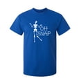thumbnail image 1 of Oh Snap Skeleton Sarcastic Humor Graphic Novelty Funny Youth T Shirt, 1 of 1